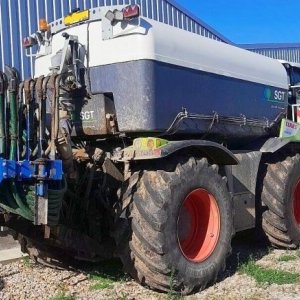 foto 16m3/8m gnojowic SGT+ Claas Xerion 4000 platniczki agro