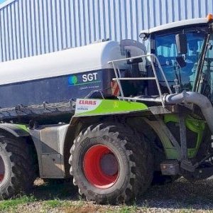 foto 16m3/8m gnojowic SGT+ Claas Xerion 4000 platniczki agro